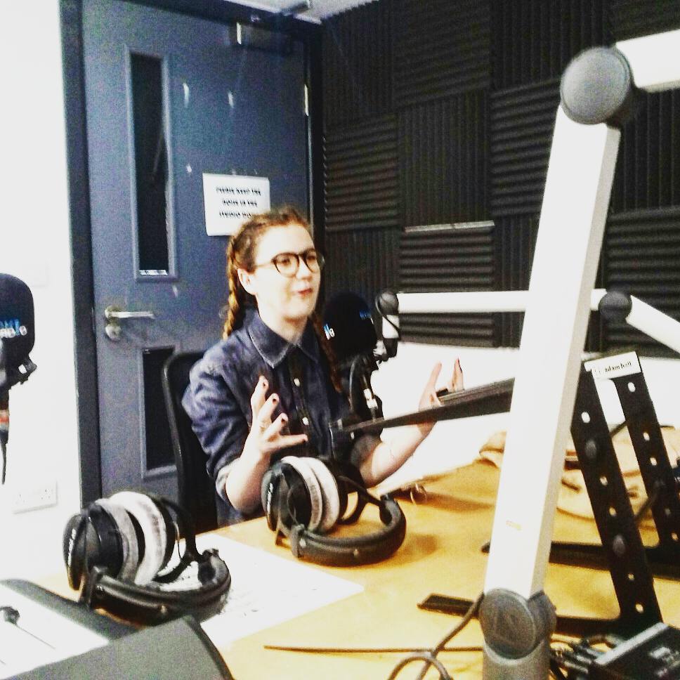 SeanB102's tweet photo. #AndWereLive at @shockradio for the '#AlmostFamousHour' with @xrlaghzurawski, @Theleafygirl and @ClareBennett_x, talking '#9To5Musical', '#DirkGently' and @AlmostFamousTC as a committee. https://t.co/tqmSQ2XG9F