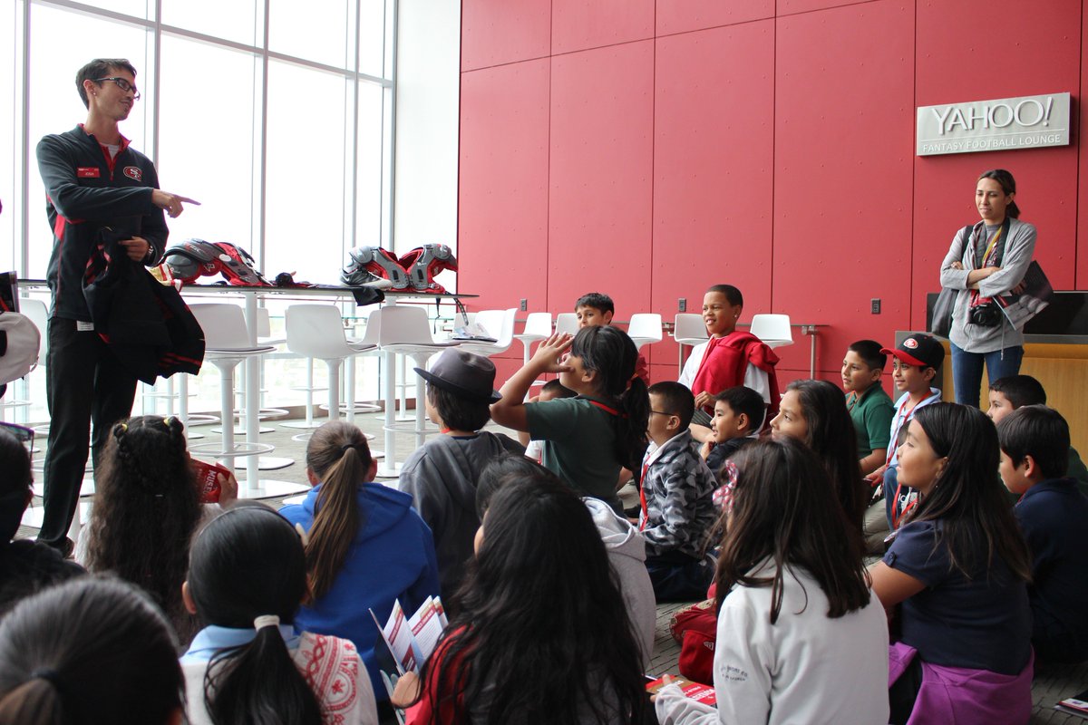 49ersMuseum's tweet photo. Hello friends! As of 2/5, for content related to our #STEAM Education platform, please follow us at @49ersCommunity. For @49ersMuseum content, please follow us at @LevisStadium. Thank you and go 49ers! https://t.co/Z097RHhDOa
