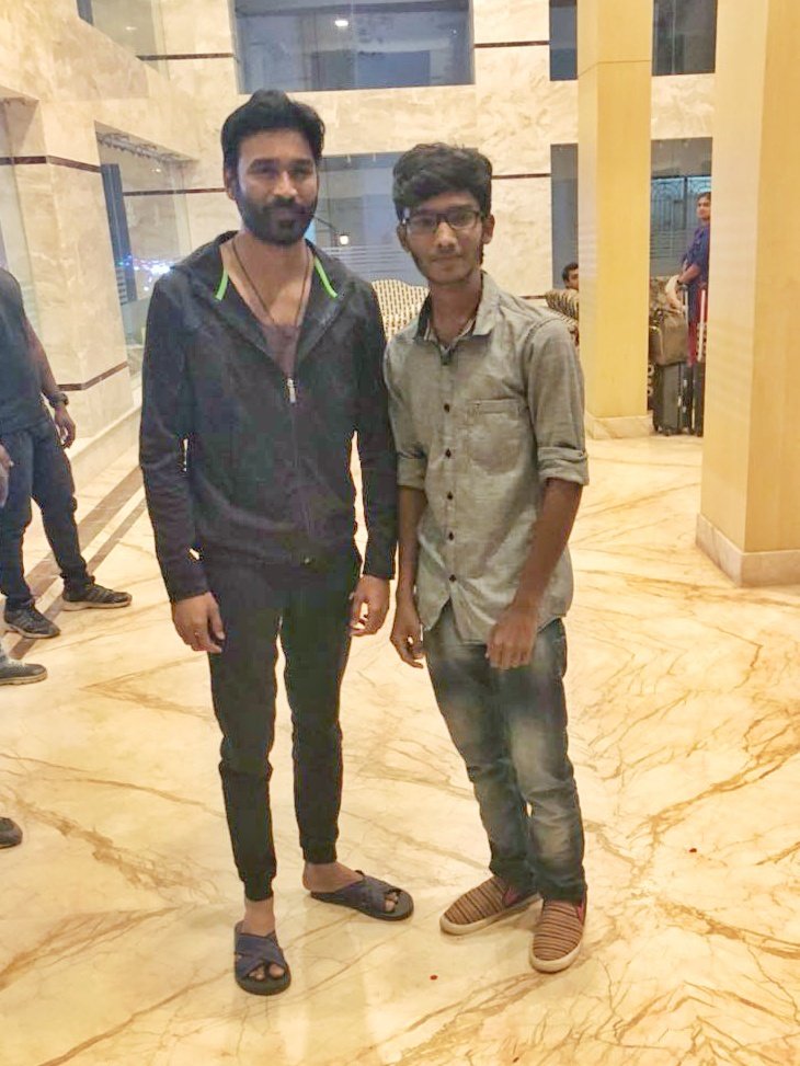 harish_jacksonn's tweet photo. With my brother @dhanushkraja 
#Maari_2 https://t.co/o8l8xs8h72