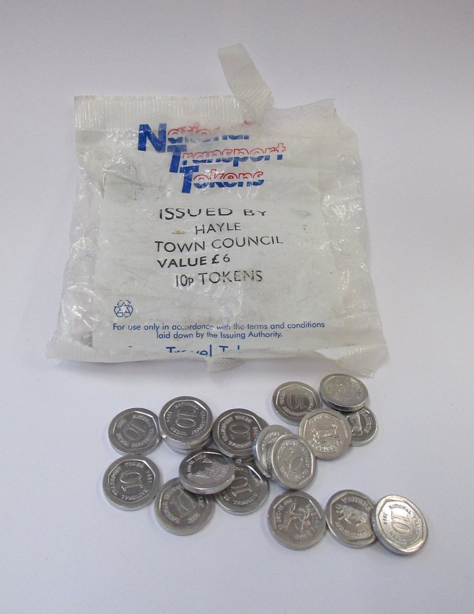 HayleHeritage's tweet photo. This week we're challenging ourselves to a #ModesMarathon to tackle our #documentationbacklog! Watch this space for a host of intriguing objects. First up, these delightful 10p Pensioners' travel tokens, forerunner to the bus pass we know today! @modesusers https://t.co/x0znhNkTEX