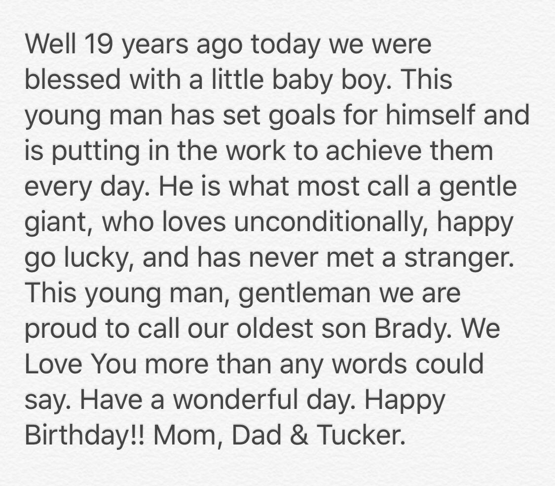 kennyray_'s tweet photo. Happy Birthday to my bud @brady_saegert1 yes some of these pictures my embarrass you. But guess what I can. We Love You have a great day love mom dad &amp; Tucker https://t.co/okDiomyVXn