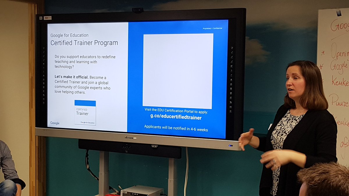 pensioloog's tweet photo. Nu al het nieuws:
Je kunt je weer aanmelden voor het Google Certified Trainers programma!
Details deel ik vanavond... https://t.co/AeGS3HURms