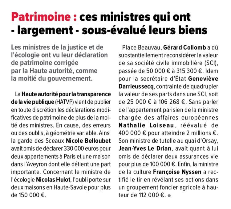 EnModeMacaron's tweet photo. Oublier 3 biens immobiliers qui représentent 20% de son patrimoine ne mérite pas de poursuites...
RT si tu veux essayer d’oublier 20% de tes revenus pour voir si le fisc est aussi gentil avec toi... https://t.co/mGkDfSE0cv