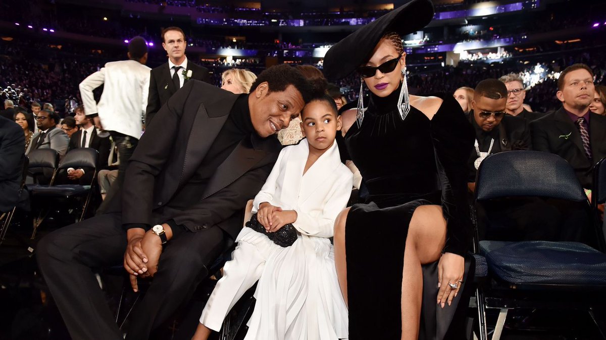 What Is Blue Ivy Trying To Tell Jay-Z And Beyoncé At The Grammys? on.mtv.com/2Ej3hEd