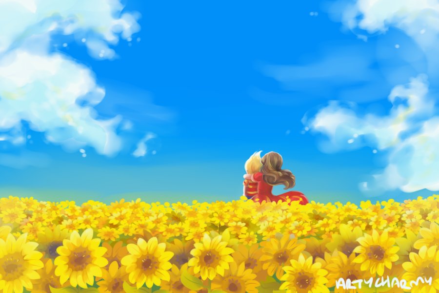Artycharmy On Twitter 2016 Sunflowers Rerelease Mother 3 Nintendo Mother Mother3 Sunflowers Lucas Hinawa
