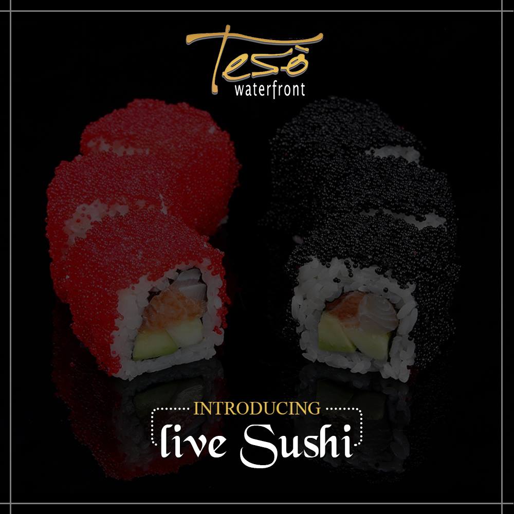 TesoWaterfront's tweet photo. The fine art of preparing sushi is something that you watch and learn!!
.
.
.
.
.
#foodlover #tasteoftheorigin #fresh #freshtaste #tastestucktothetongue #aromastucktothenose https://t.co/dbL9N3X9xW
