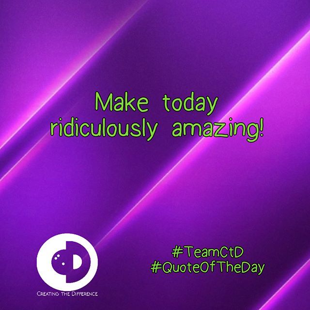 CreatingTheDiff's tweet photo. #TeamCtD #CreatingTheDifference #CtD #ThatPurpleStuff #Inspiration #Quotes https://t.co/BxoQPVXGpg