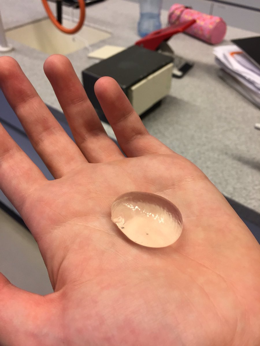 BSNChemistry's tweet photo. Edible Water Bubble Bottle EWBB’s...eurgh!
#BSNY12 https://t.co/rlaocci8uV