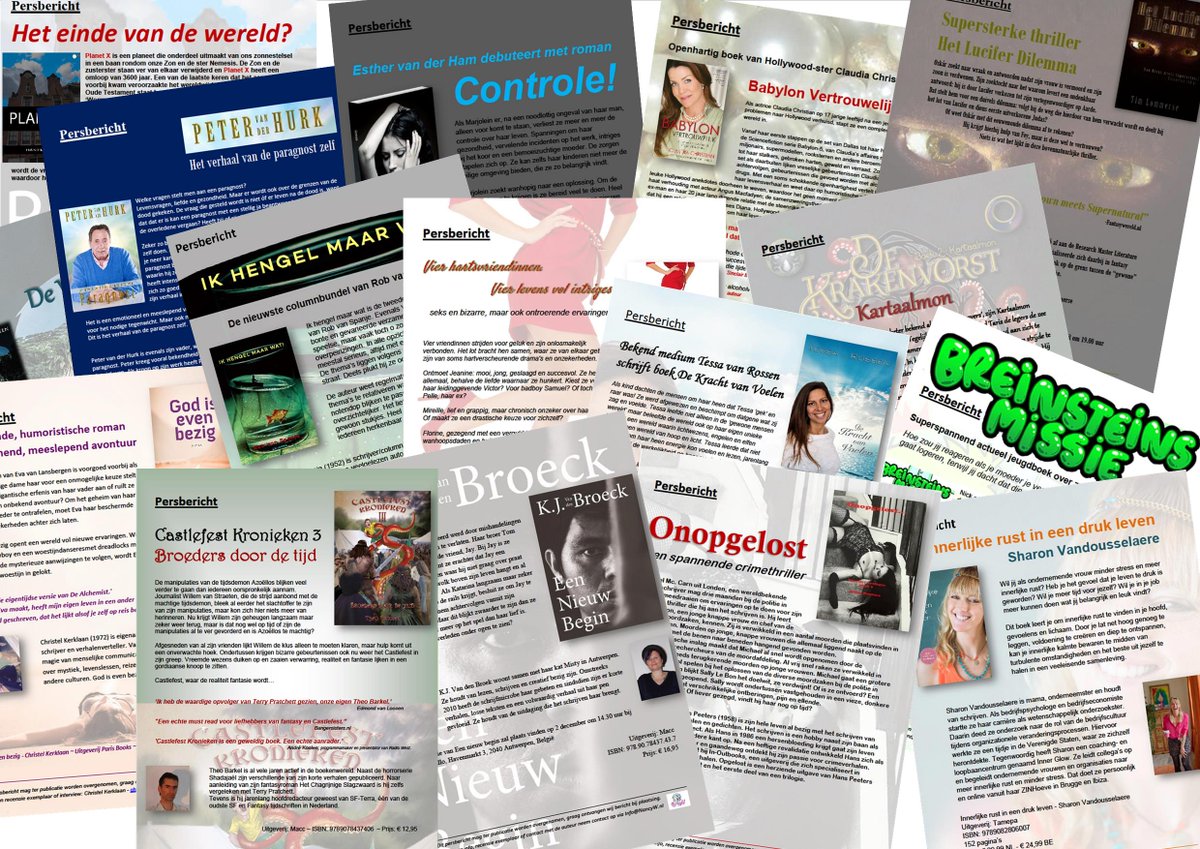 NancyW_Promotie's tweet photo. Ook een mooi, origineel persbericht voor je boek?
Alleen een uniek ontwerp of ook versturen en publicatie, bij @NancyW hebben we diverse mogelijkheden!
Kijk op https://t.co/cLK4675Cj9 en ontdek wat we voor je kunnen betekenen https://t.co/vYF6MQAWOq