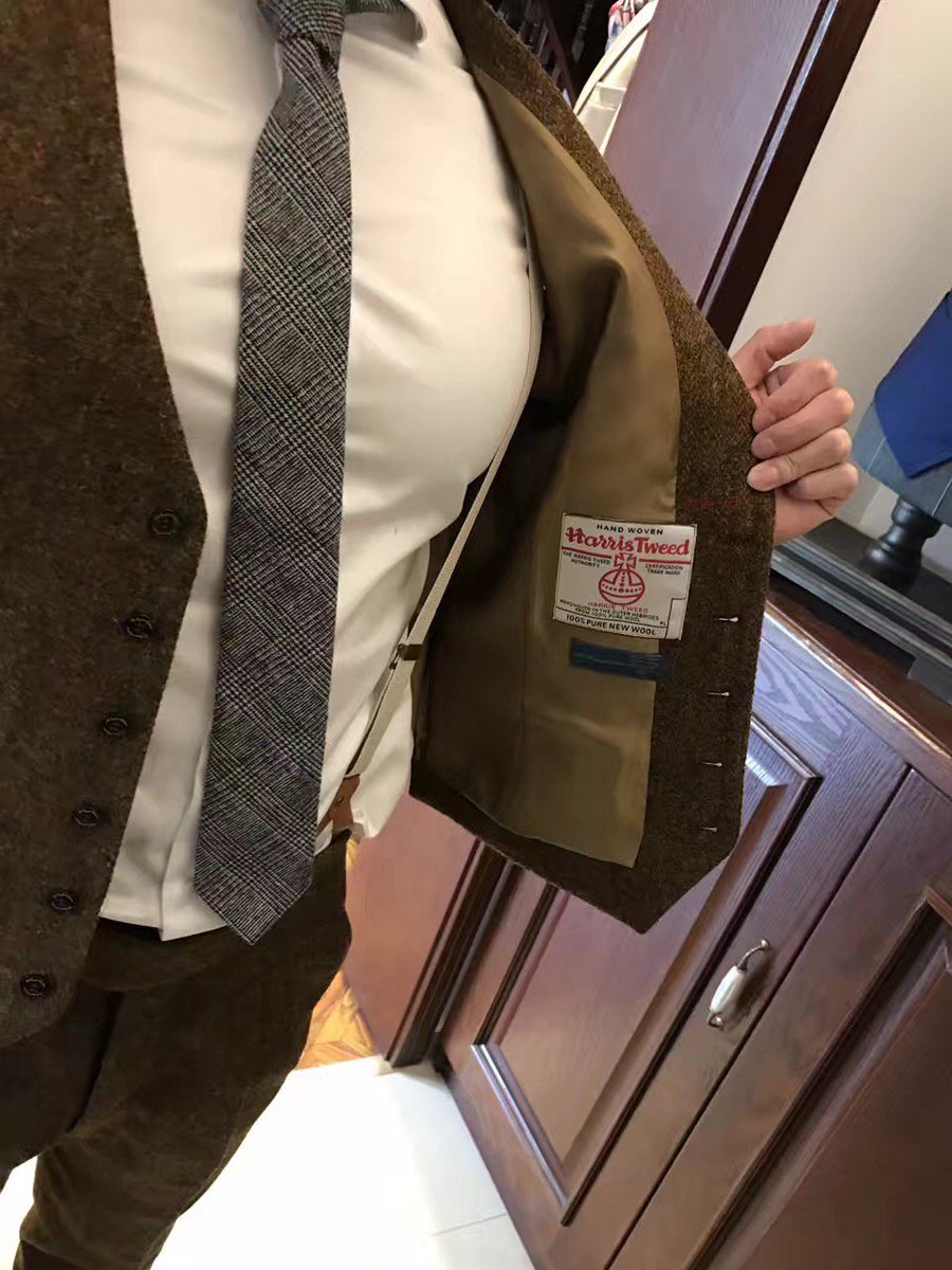 Harris Tweed by KMK tweet media