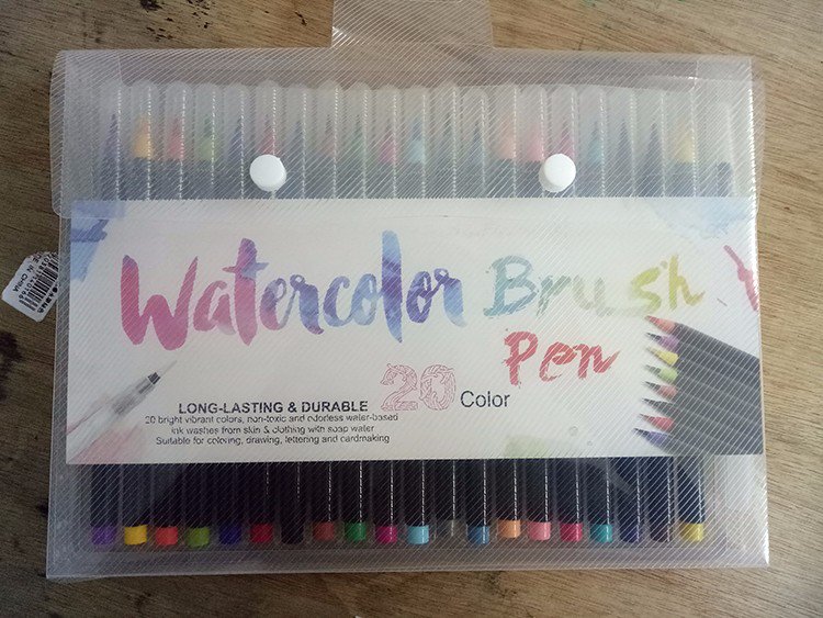 WingFacePaints's tweet photo. Amazon Hot Sale Popular 20 Colors #Watercolor Marker Set Soft Flexible Tip #WatercolorBrushPen - https://t.co/VpRqm7JwOd https://t.co/6q6nLCnpsC