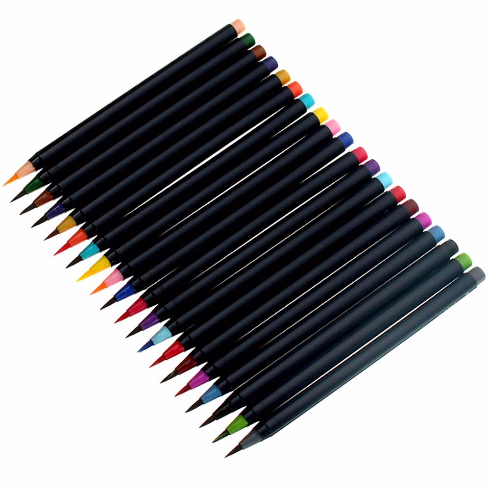 WingFacePaints's tweet photo. Amazon Hot Sale Popular 20 Colors #Watercolor Marker Set Soft Flexible Tip #WatercolorBrushPen - https://t.co/VpRqm7JwOd https://t.co/6q6nLCnpsC
