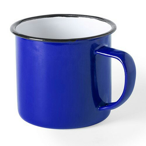TAZA VINTAGE
La tenemos. La clásica y nostálgica taza de metal esmaltado. La de camping, la de los modernillos románticos. En color rojo, blanco, azul, amarillo, verde... Seguro que tu color corporativo encaja perfecto para personalizar la que más te guste. ¡Pídenos boceto!