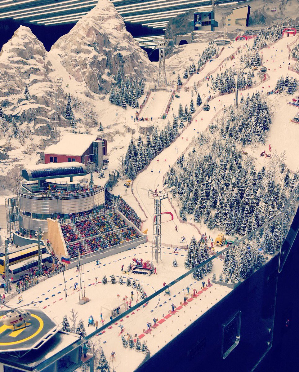 juliagoerges's tweet photo. What an amazing experience visiting the Grand Maket in St.Petersburg. All of Russia in miniature 1:87 scale 🇷🇺 #impressive @Formula_TX @WTA https://t.co/lI8JkTmgLI