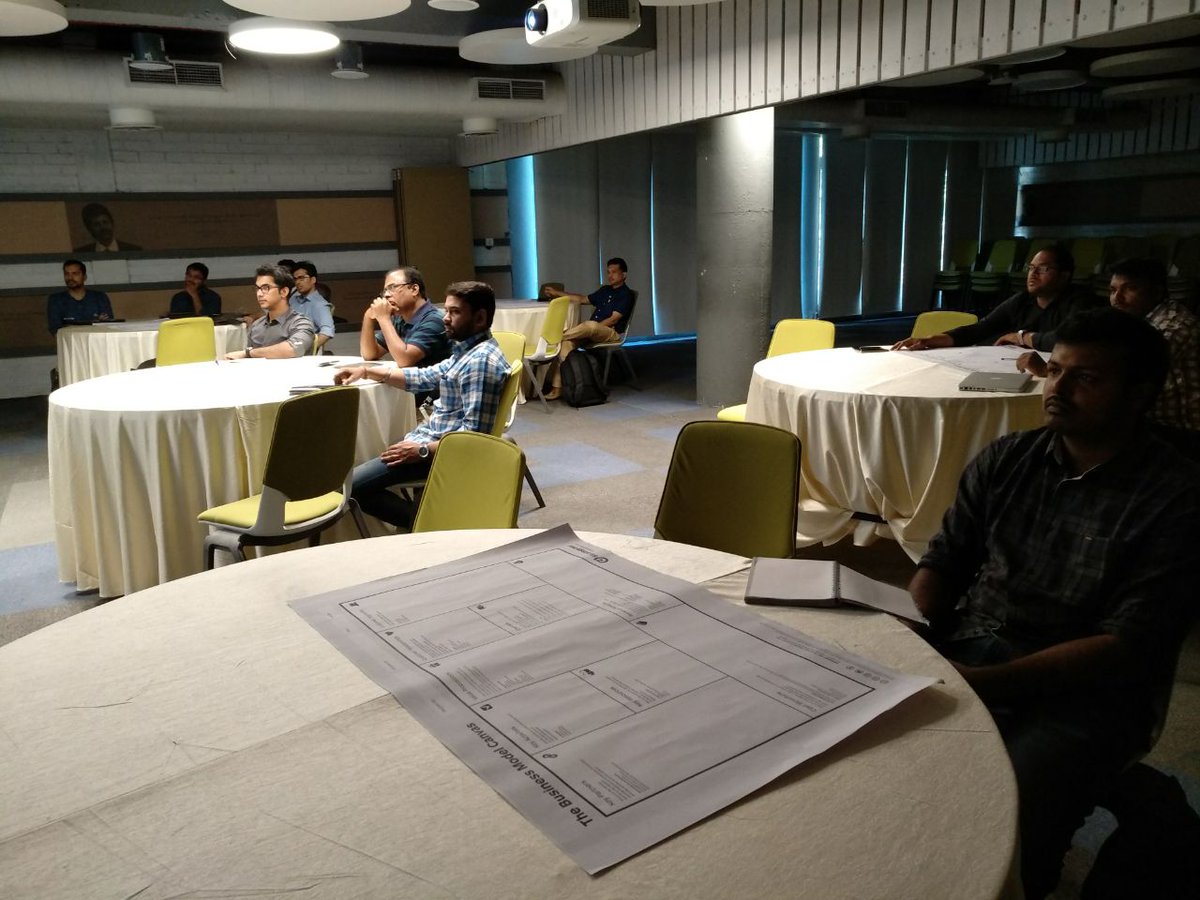 thatscocreation's tweet photo. ICYMI: De-risking building of an exponential business model and growth @iotrlabs @findfacts_fins @NebulaeSoftware #indiabuys @instagreentea . #Tscale. @THubHyd with @gsrravi @sridhar_lanka https://t.co/Nvu1kFjR3U