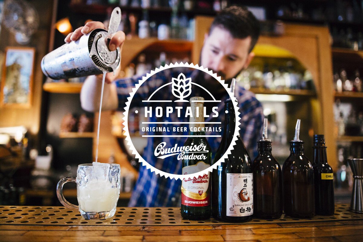 BudvarUK's tweet photo. We tracked down the UK's top bartenders to create our series of #BudvarHoptails We've found #mixologists who know, like us, that exceptional drinks need the finest ingredients. 
👇🏼 Watch how-to videos👇🏼 
https://t.co/jskDKgLQKW https://t.co/waXinRiEH1