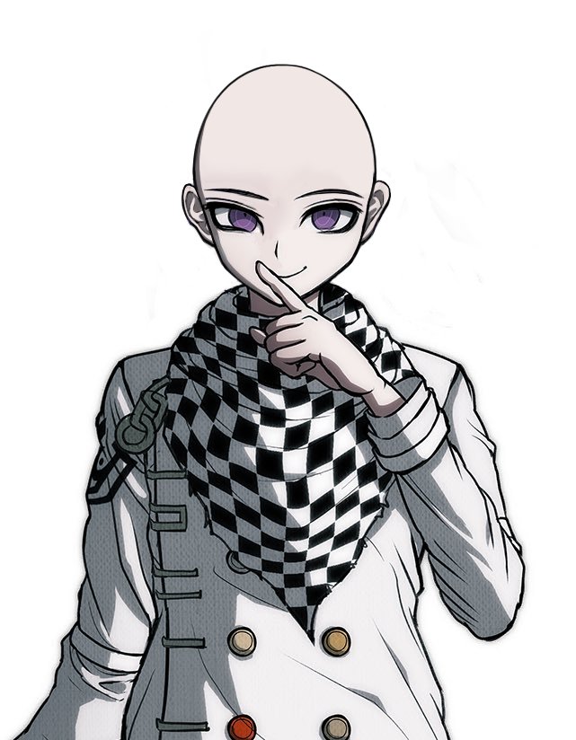 pic Ouma Kokichi Danganronpa Cursed Images making your favorite characters bald