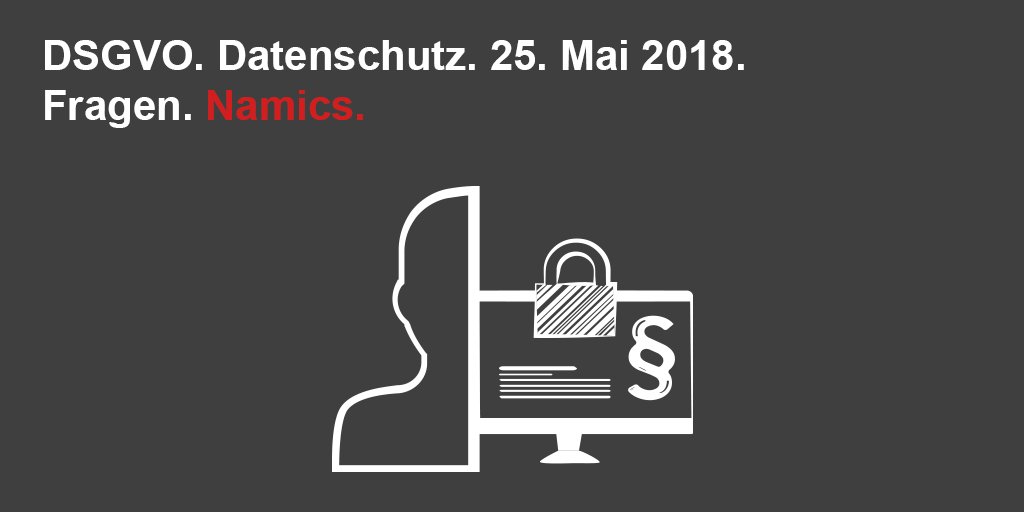 Am 25. Mai wird die neue Europäische #Datenschutzgrundverordnung #dsgvo geltendes Recht – Sind Sie vorbereitet? @bernd_langkau hat auf unserem Blog wichtige Fragen zusammengefasst. Machen Sie den Test, wie viele Sie mit "JA" beantworten können: nam.to/dsgvocheckliste  ^iw