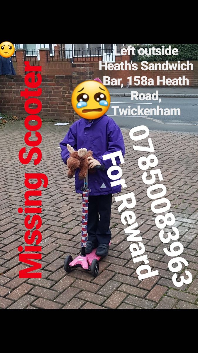 thekhans_'s tweet photo. @twickerati I would be ever so grateful if you could help us out. The scooter cost is not the issue, it was given to him by a late uncle who he loved dearly :(
Thank you for all your help. https://t.co/3SLpXb1l7B