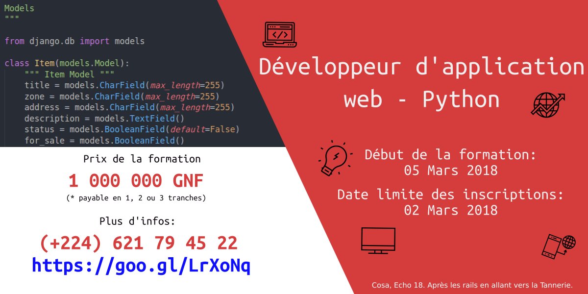 kaheretech's tweet image. Apprends à créer des sites web avec le langage Python, un langage facile à prendre en main, rapide et très utilisé. #formationpython #kaheretech