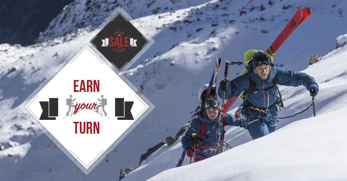 EARN YOUR TURN in our WINTER SALE: 
➤ Up to 20% discount on many articles of the category "Ski Touring Equipment"
➤ Save now and explore the backcountry safely!

exxpozed.de
exxpozed.com
exxpozed.co.uk
exxpozed.ch

#wintersale #sale