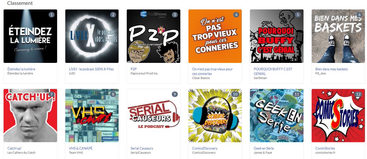 SmallThingsFr's tweet photo. Quand 2 de tes podcasts sont dans le Top 10 de la catégorie Séries Films #LiVEI #xfiles @SerialCauseurs #serialcauseurs https://t.co/h3EeiDgy22