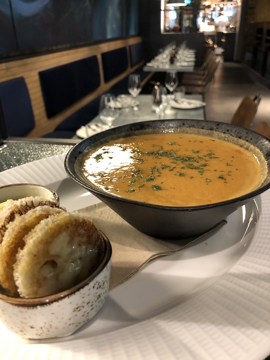 TrawlerTrashN1's tweet photo. Why not try our new addition to the lunch menu? Fish Soup 😋
#fishsoup #fishing #seafood #amazingdecoration #seafoodrestaurant #trawlertrash #fishandchips #fishnchips #islingtonstation #islington #angel #upperstreet #foodie #foodies #lunch #lunchtime #seafood  #lifestyleblogger https://t.co/YN9wYOxeHl