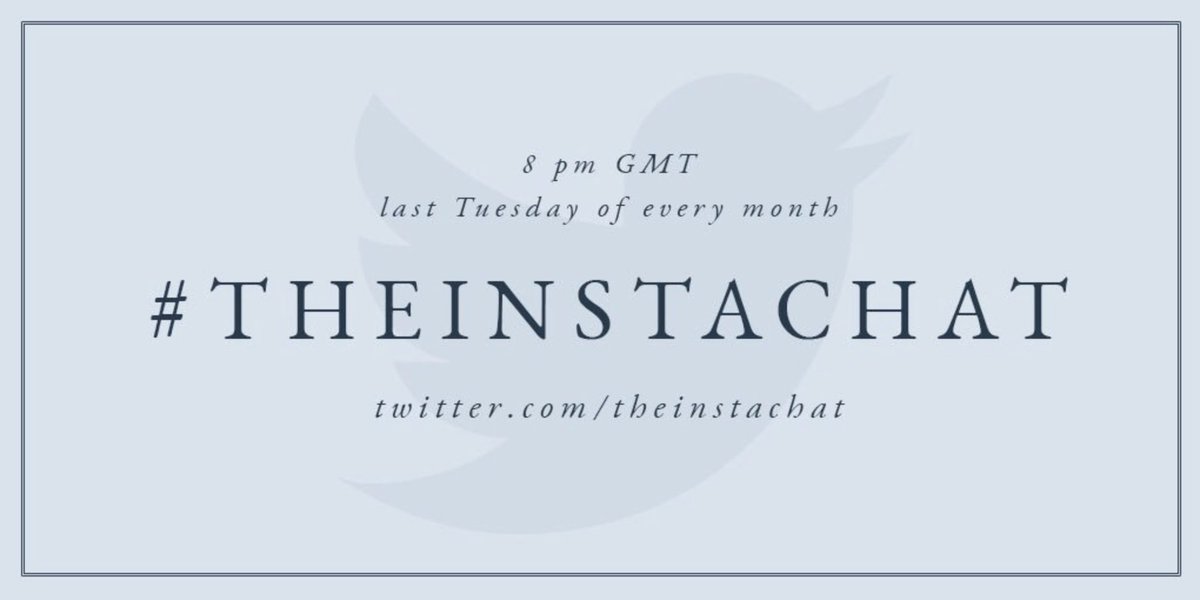 Fellow insta-fans! This is tomorrow - come discuss &amp; connect with Instagram folk. 8pm, all welcome <a href="/theinstachat/">TheInstaChat</a>. Please RT! #theinstachat