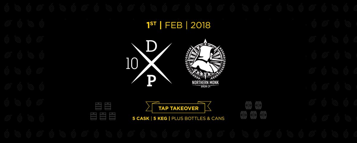Not long at all until @NMBCo  take over 10 Dev!

5 cask 🍺 5 Keg 🍺 1 epic party!

See you on Thursday!

#harrogate #harrogateevents <a href="/HR_CAMRA/">Harrogate&RiponCAMRA</a> <a href="/LivingHgate/">Living Harrogate</a>