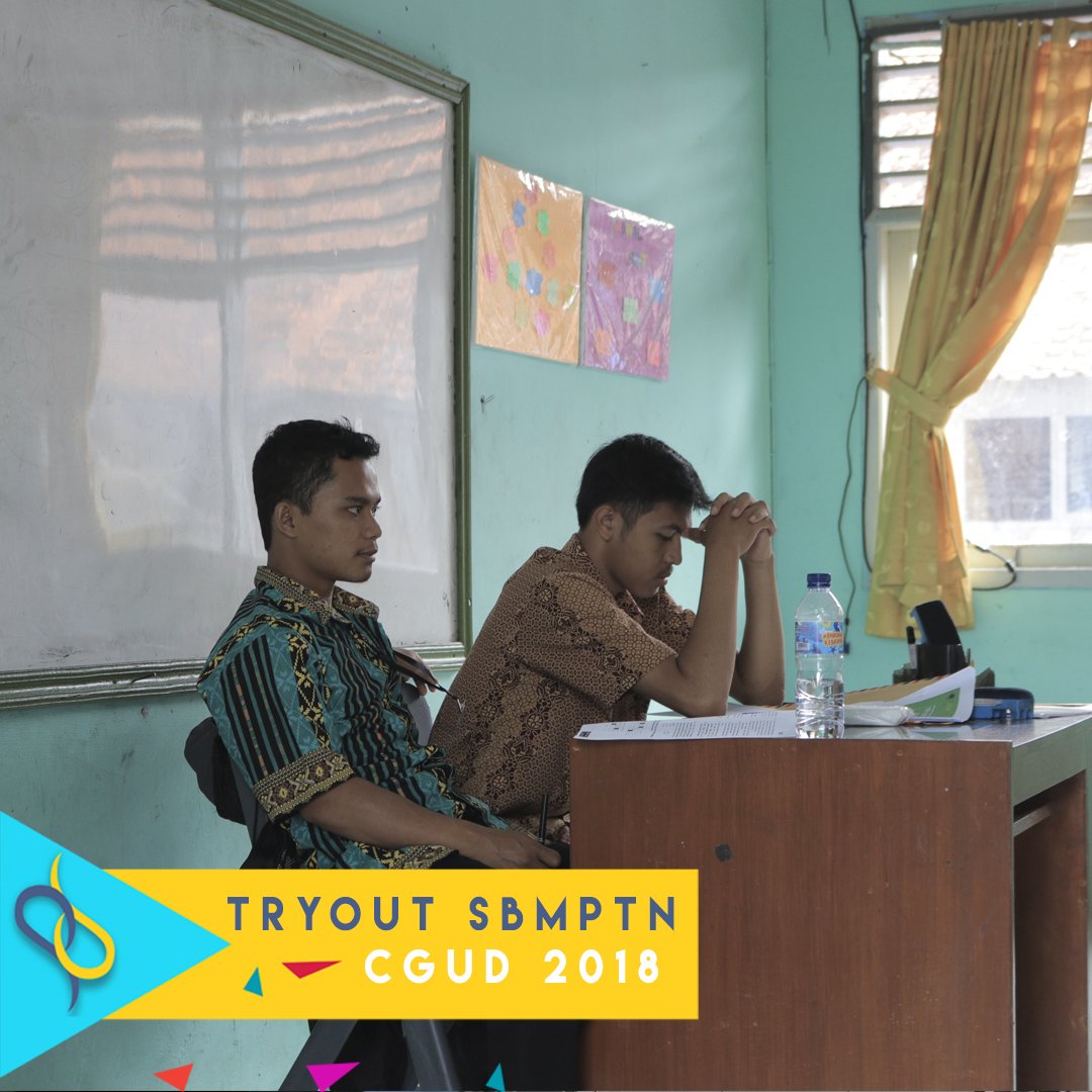 CGUD_2018's tweet photo. [Recap Try Out SBMPTN 2018]
Berikut kegiatan Try Out SBMPTN CGUD yang telah dilaksanakan pada tangga 28 Januari kemarin di SMPN 1 Cianjur
Semangat dan terus berjuang untuk masuk PTN!

#TryOutSBMPTN
#CGUD2018 https://t.co/G3NKrN0lG7