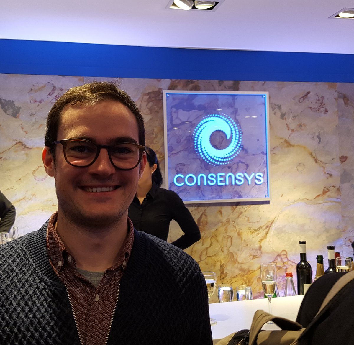 _akaiser's tweet photo. Blockchain was big in Davos and that's a good thing. #HereToStay #WEF18 https://t.co/pSdFx51NVt