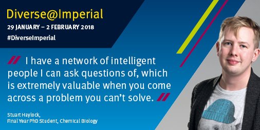 imperiallibrary's tweet photo. We are a diverse community of people from all backgrounds. This week we’re celebrating that diversity #DiverseImperial https://t.co/1Q3V1YDmwI
