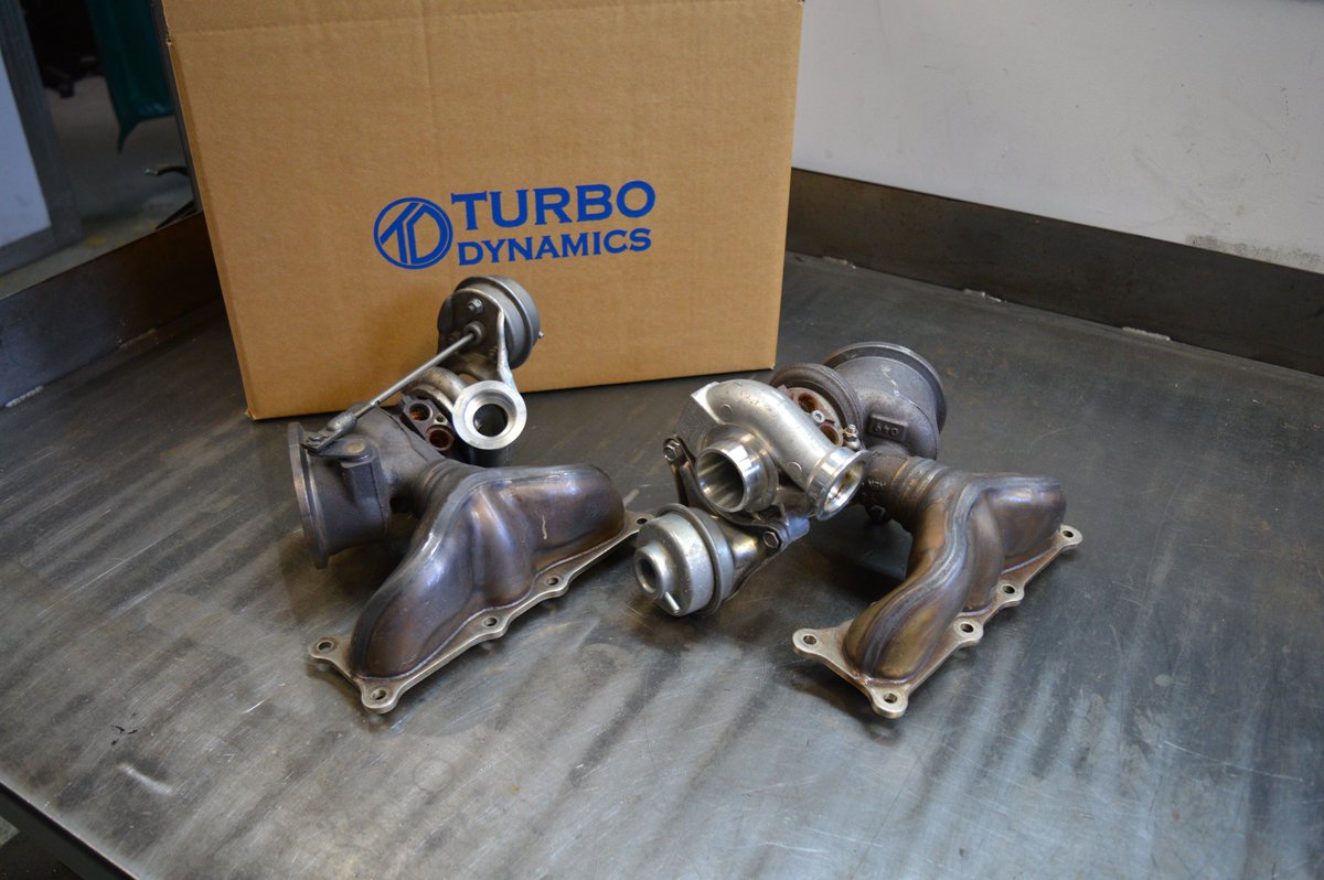 TurboDynamics's tweet photo. Here's a set of BMW 335i Twin Turbocharged Stage 1 MDX529 &amp; MDX528 with an estimated output of 500bhp! 😍 Learn More: https://t.co/buLHYGo8tp #MondayMotivation https://t.co/c4sAi9uFAo