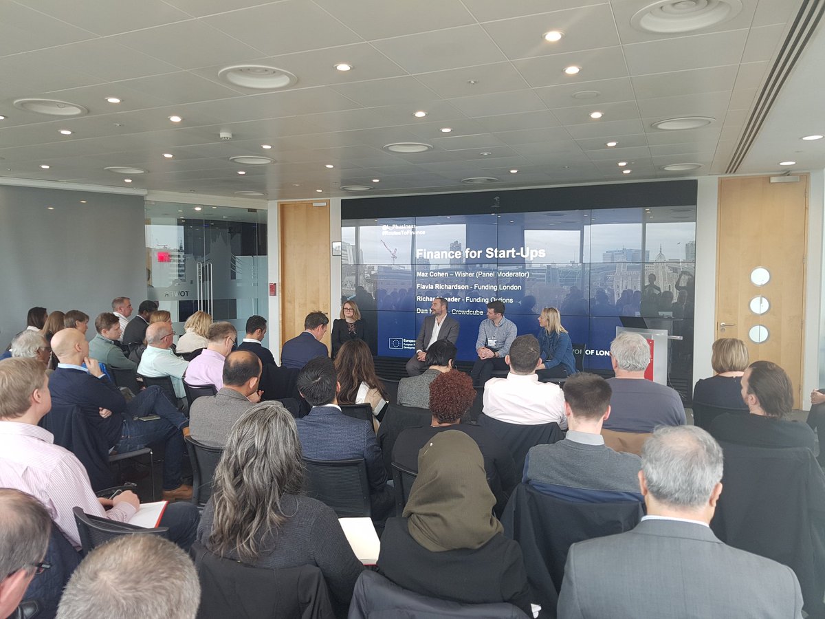 Kicking off our first panel - Finance for Start-Ups w/ @flaviarichardso <a href="/Dan_Crowdcube/">Daniel Hardy</a> <a href="/FundingOptions/">Funding Options by Tide</a> <a href="/Wisherworld/">Wisher</a>