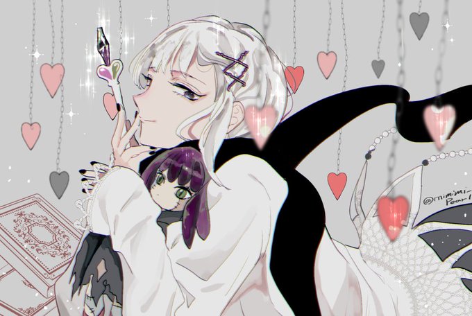 #美少年版深夜の真剣お絵描き60分1本勝負
『魔法使い』
『マフラー』
『銀髪紫眼』
『十字アメピン』
『おもちゃorぬいぐるみ』 