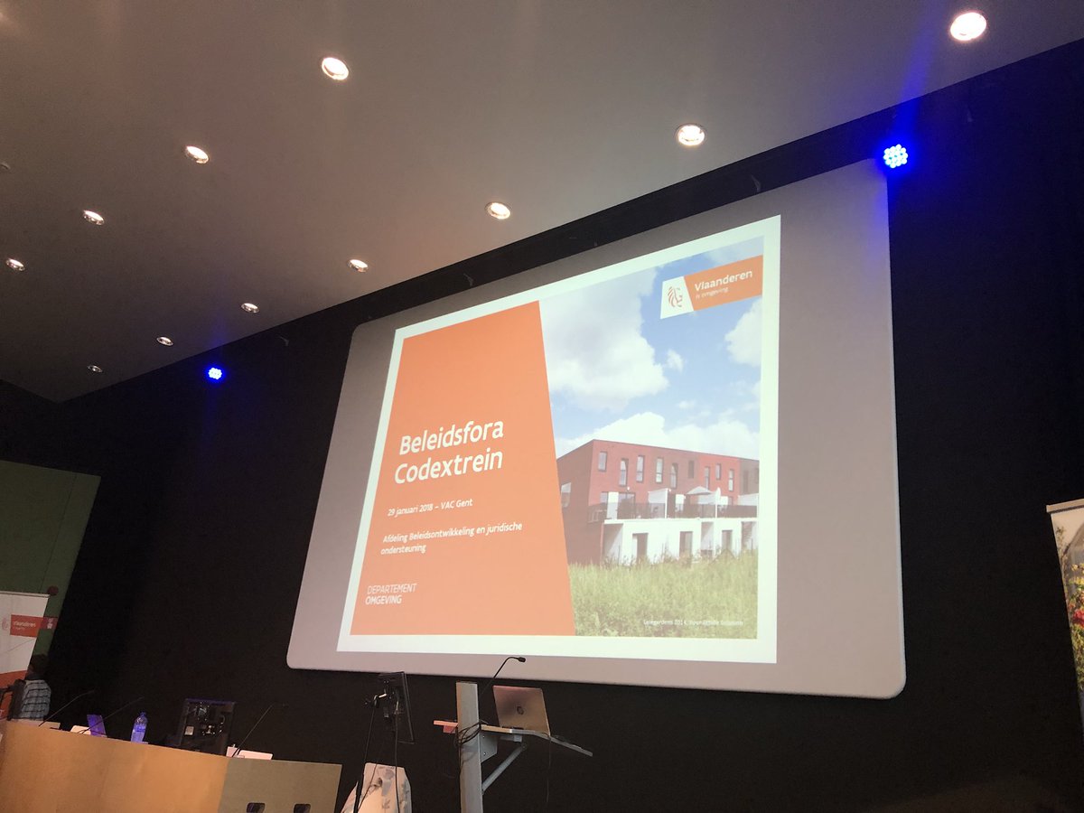JokeSchauvliege's tweet photo. Veel belangstelling voor het infomoment rond de nieuwe regelgeving ruimtelijke ordening. #Codextrein #ruimtelijkredendement @OmgevingVL https://t.co/9h5tnjfIvb
