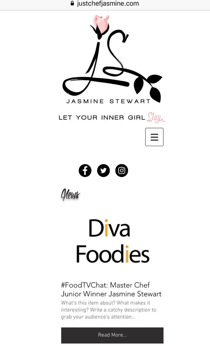 justchefjasmine's tweet photo. A few weeks ago I joined my first Twitter chat with @DivaFoodies and it was so much fun! If you missed it, visit the link in my bio and read the convo! #LetYourInnerGirlSlay https://t.co/WMwgrgdmQY