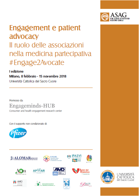 favo_it's tweet photo. #Engage2Advocate: un corso per rappresentanti di Associazioni di pazienti, familiari e cittadini che vogliano divenire promotori di un cambiamento culturale nella partecipazione e dell’engagement delle persone in sanità.
Info: https://t.co/LgbHQAicAD https://t.co/m4qDvPb2nA