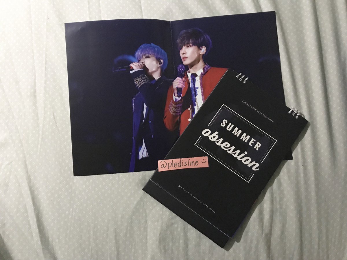 lovehwangdo's tweet photo. [ WTS / LFB ] PLS HELP RT!

SELLING ONE COMPLETE SET OF 
@/SummerWalk_9596’s 2018 SEASONS GREETINGS, “SUMMER OBSESSION.”

it’s onhand! i’ll ship it one day after you pay. huhu someone pls buy it!!! dm for price! PH ONLY. 

#FindACarat #Woncheol #SeventeenPH https://t.co/ccELOyI12f