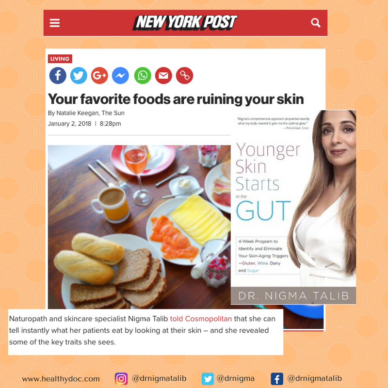 drnigma's tweet photo. Want the breakdown on #wineface, #sugarface and #dairyface? The @nypost shares what to avoid to reverse the signs of ageing #YoungerSkinStartsInTheGut https://t.co/f4EL1TLG2S https://t.co/krz0nwrqiN