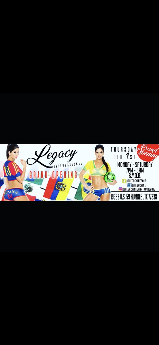 LegacyInternat4's tweet photo. @DTrain_CumnThru Our grand opening is Feb 1 join us with this free pass https://t.co/63wdlYaMug