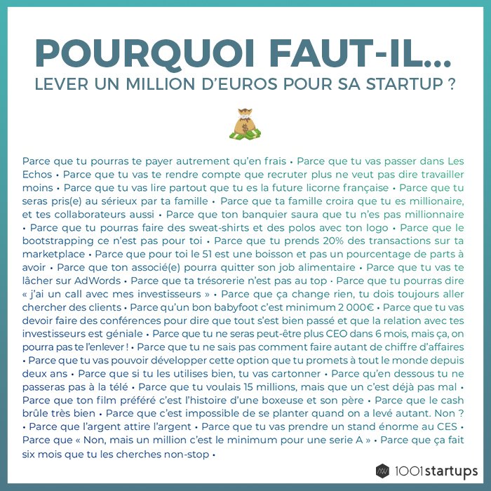 wydden_'s tweet photo. 🤑 Parce qu'on se pose pas toujours la question, on a essayé de donner des réponses ! #Startup
Si vous avez d'autres idées, on écoute 🚀 https://t.co/rRggn4vT8Z