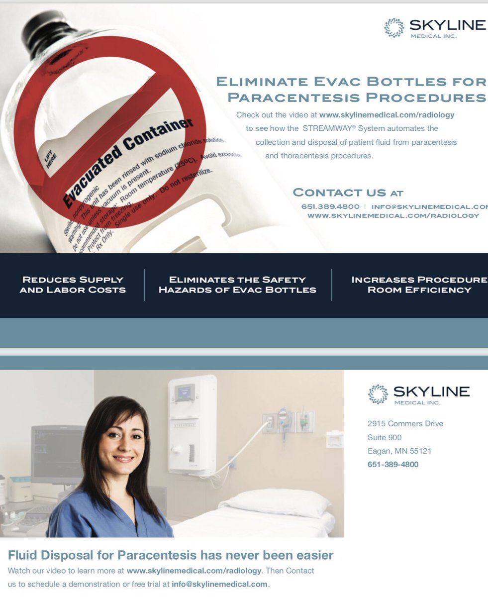 dan_bloom15's tweet image. Still using ecac bottles? Skyline Medical has the best solution! skylinemedical.com #STREAMWAY