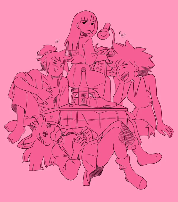I'm working on the Chapter 1 of Flavor Girls for now (yes the 10 pages before were just the intro). Hope I can finish it next month and show it to you before I have to resume my old job... 