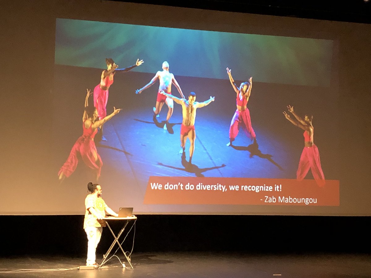 NordeniFokusSE's tweet photo. We don’t do diversity we recognize it! säger Thomas Talawa Presto, Tabanka Dance Ensemble från Norge. #vemfarvaramed #nrpol https://t.co/firPqdtSLV