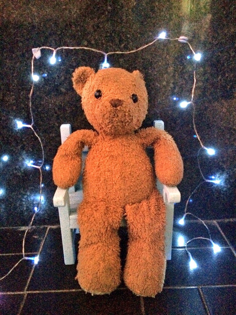 Hello, I’m Rex Portion, a therapy bear for my owner Ellie who has #Aspergers Syndrome and #Panic Disorder. I’ve been living with her for 10 years now! My owner Ellie needs to think more positively so if you have any nice #quotes, send them to <a href="/RexPortion/">Rex Portion🐻</a> and I’ll retweet them🐾