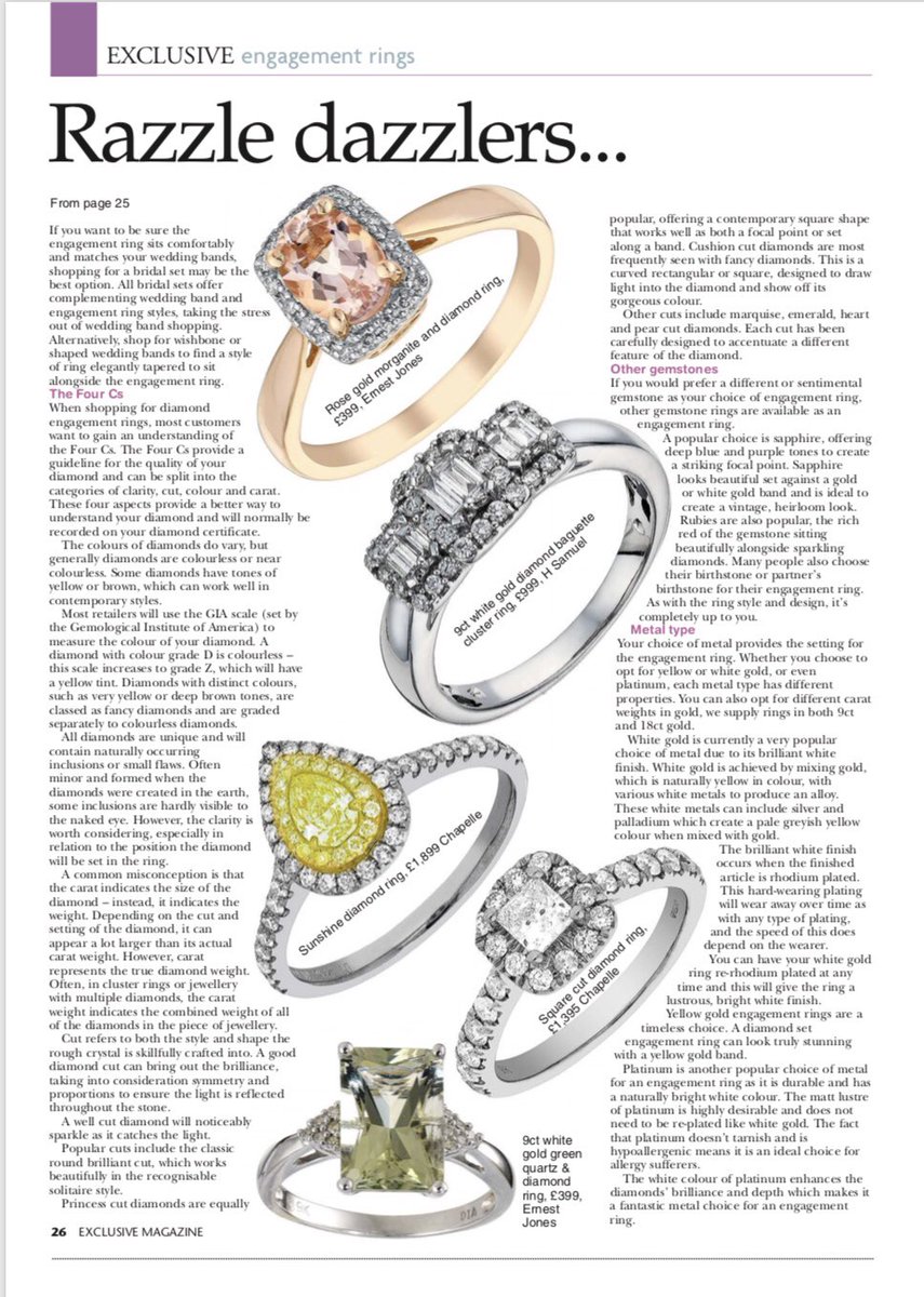 sarahhhhrah's tweet photo. Loving my latest articles and column in @Exclusive_LN ❤️❤️❤️ Plus Size Fashion, beautiful jewellery and Galentine’s Day gift ideas! https://t.co/q3zao4T6gt