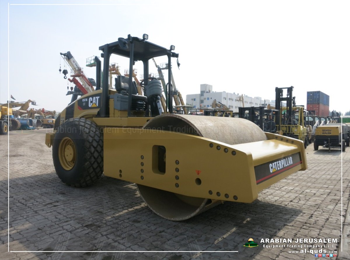 AJEquipmentTrd's tweet photo. #Caterpillar #SingleDrumRoller #CS76XT 2009 - Available in Stock! For more details and price inquiry, please click on https://t.co/cjpcKo5OJ6
#highway #roadconstruction #motorways #construction #usedconstructionmachinery #ajc #uae https://t.co/3RymDXCb2y