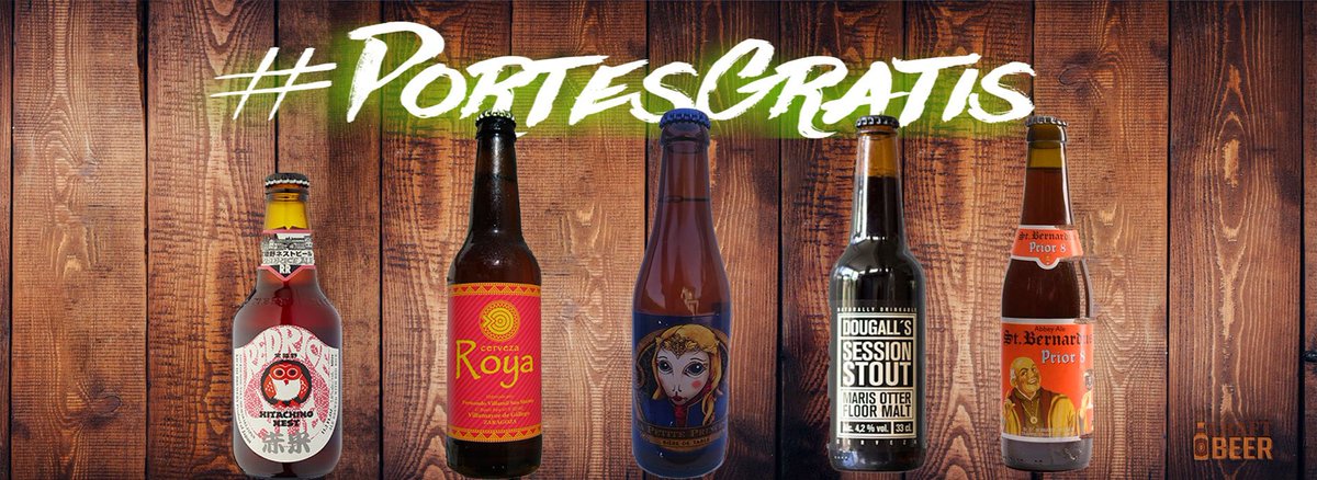 Que mejor manera para tener un  #FelizLunes que jun pack de cervezas sin portes. clubcraftbeer.com/packs-de-cerve…  #CraftBeer #RealBeer #bedifferent Si eres uno más, este no es tu lugar!!
