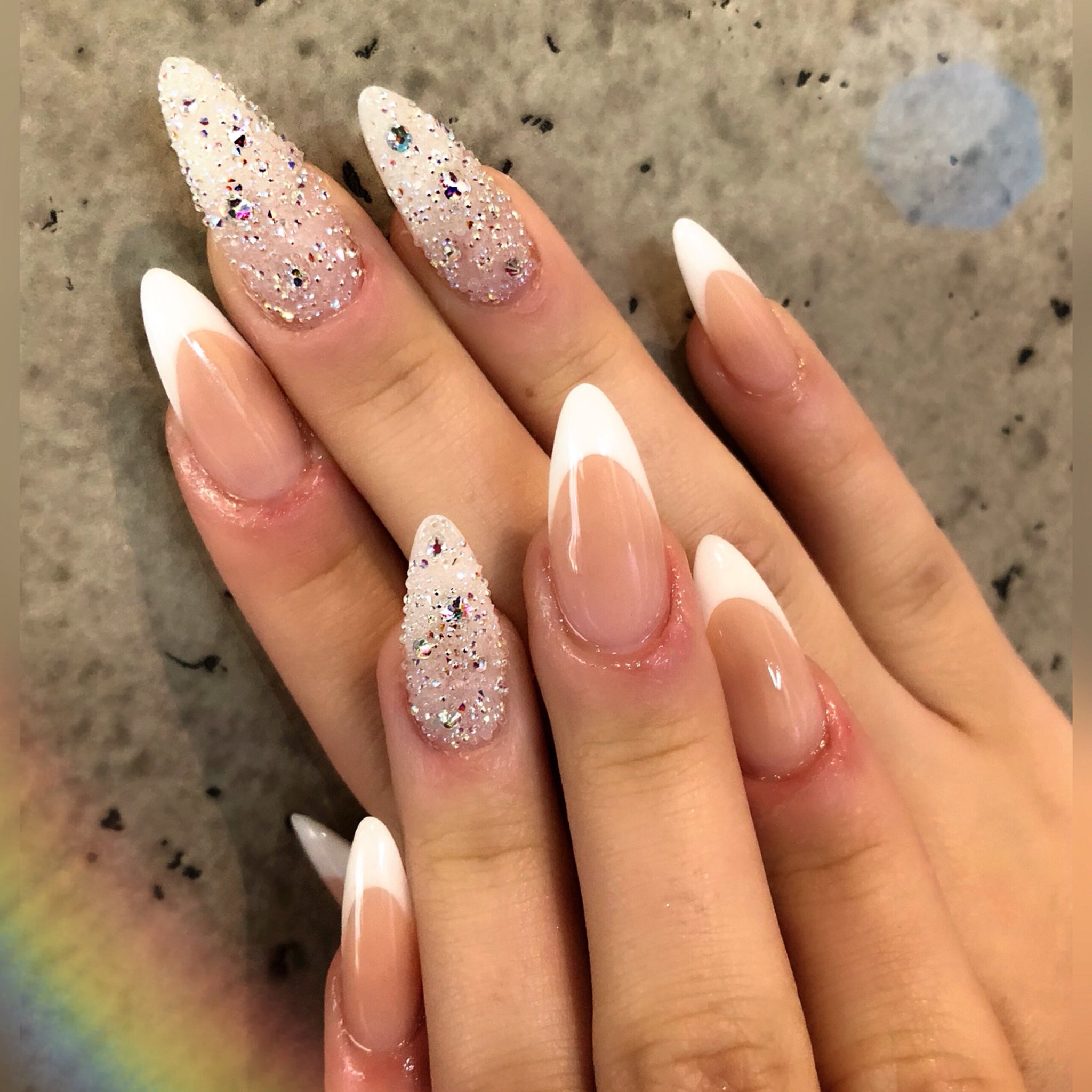 Uzivatel ꮯᴴᴵᴮᴵ Na Twitteru お客様nail Crystal Pixie Nail White Nails Nailart Naildesign Fashion Longnails Swarovski シンプル フレンチ ファッション ロングスカルプ ネイル スカルプ ネイルアート ロングネイル